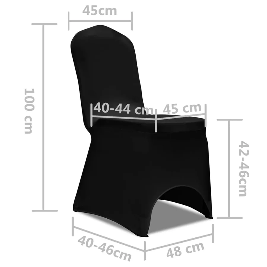 Housse de chaise élastique 50 pcs - 7