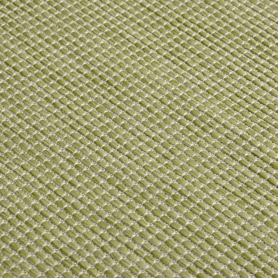 Tapis à tissage plat d'extérieur 80x250 cm Vert - 5
