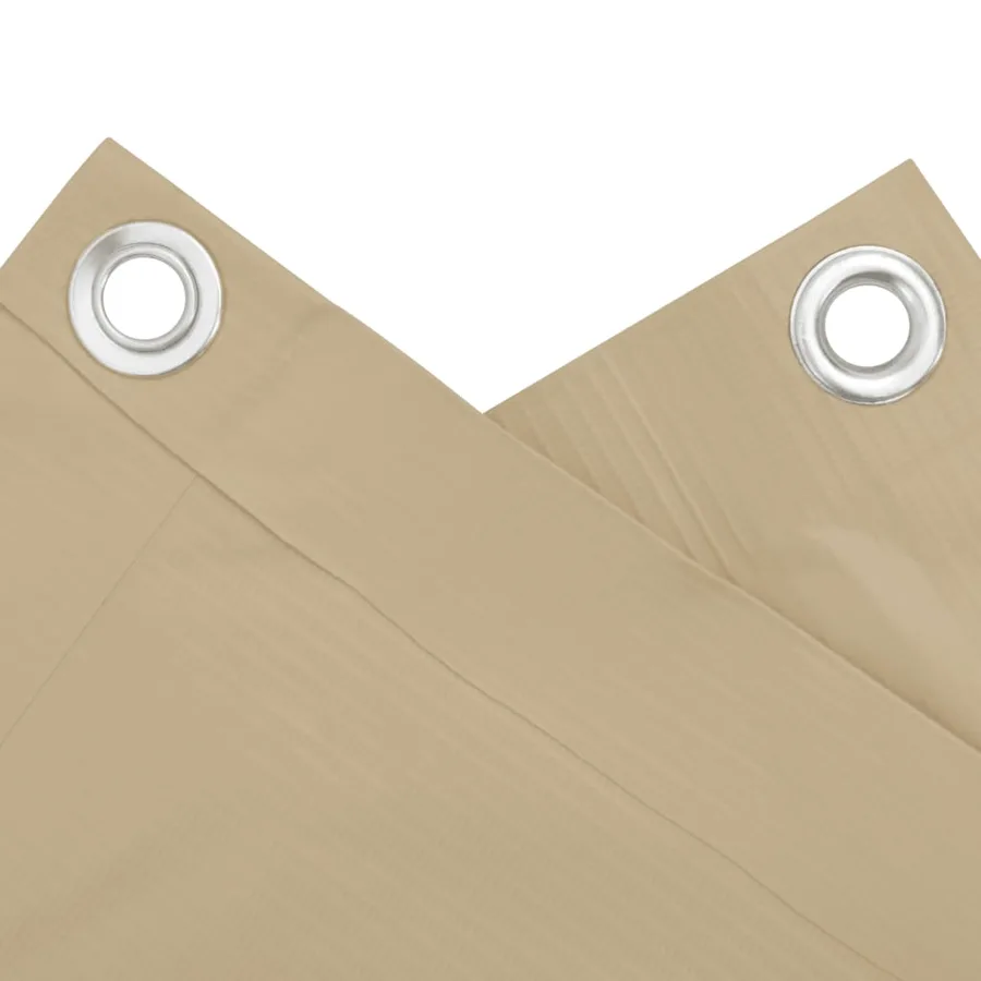 Écran de balcon Beige 90x300 cm Tissu Oxford - 3