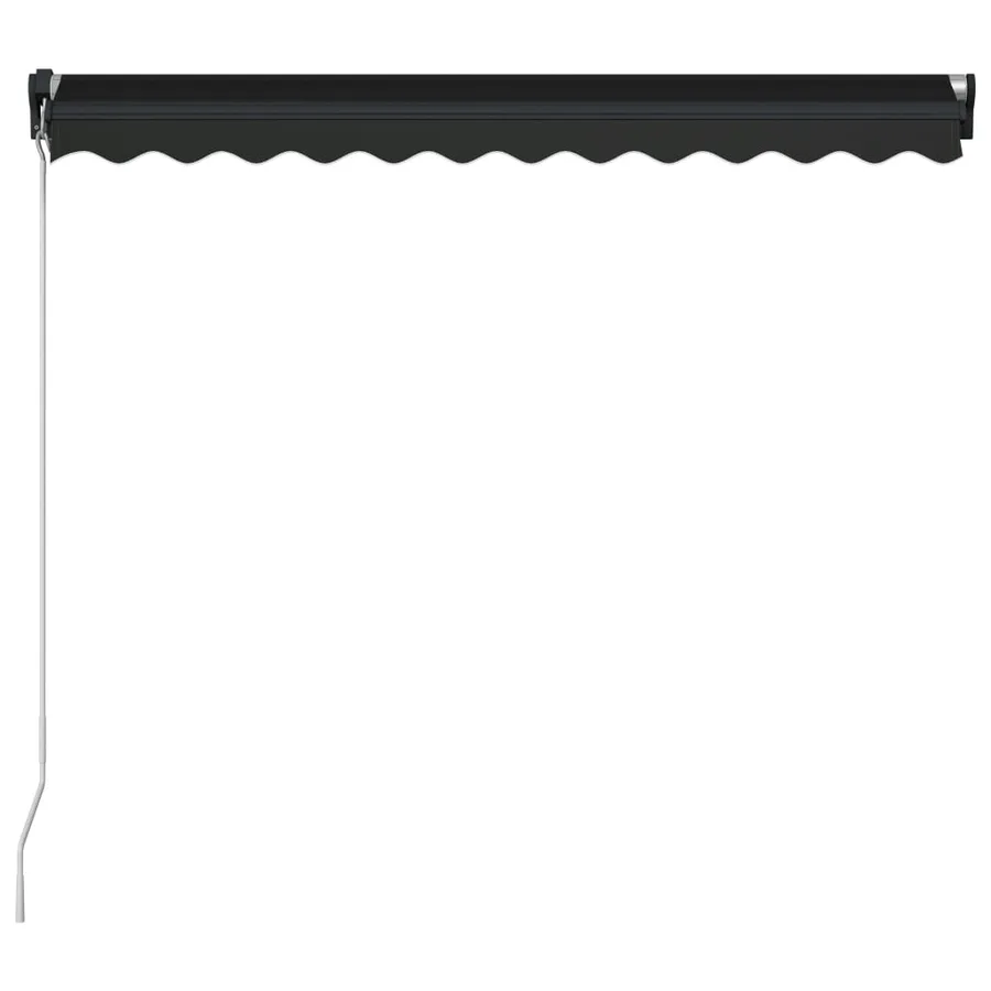 Auvent manuel rétractable 300x250 cm Anthracite - 5