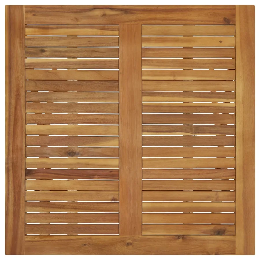 Ensemble à manger de jardin pliable 5 pcs Bois d'acacia solide - 6