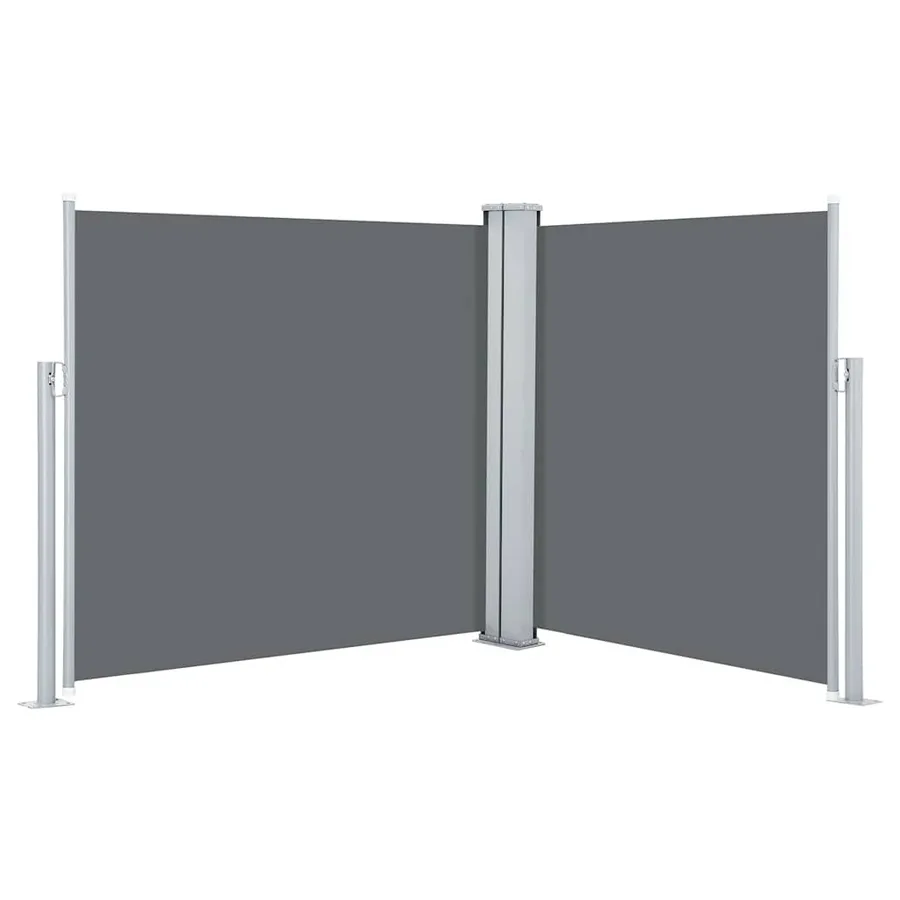 Auvent latéral rétractable Anthracite 100 x 600 cm - 2