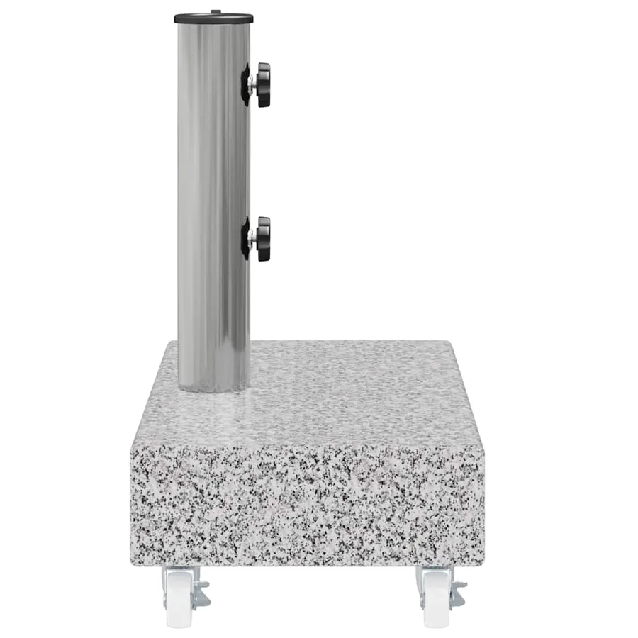 Socle de parasol Gris clair 45x25x8,3 cm Granite - 7