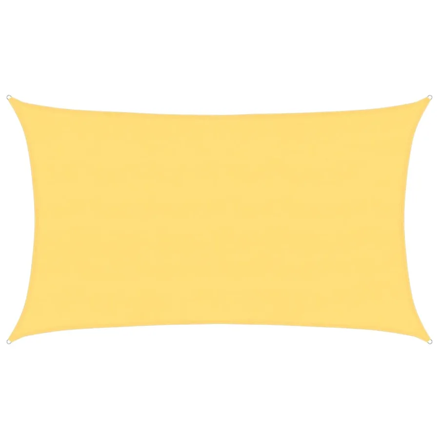 Voile d'ombrage 160 g/m² Beige 5x8 m PEHD - 2