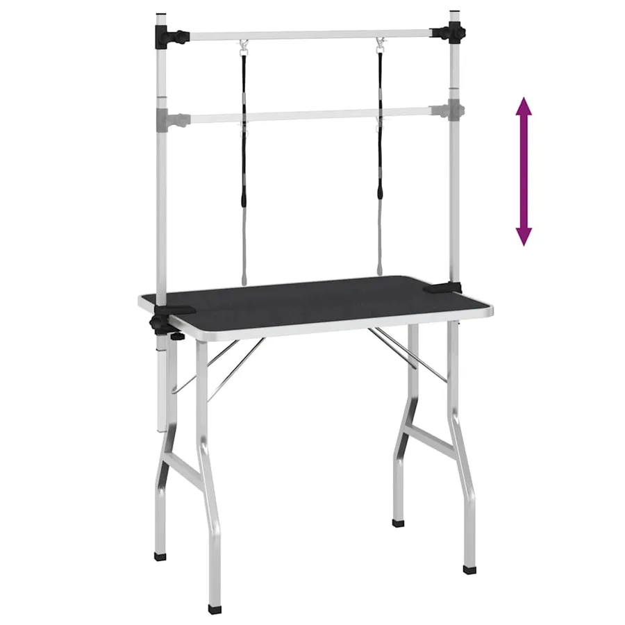 Table de Toilettage Ajustable pour Chiens Chats 2 Potences - 7