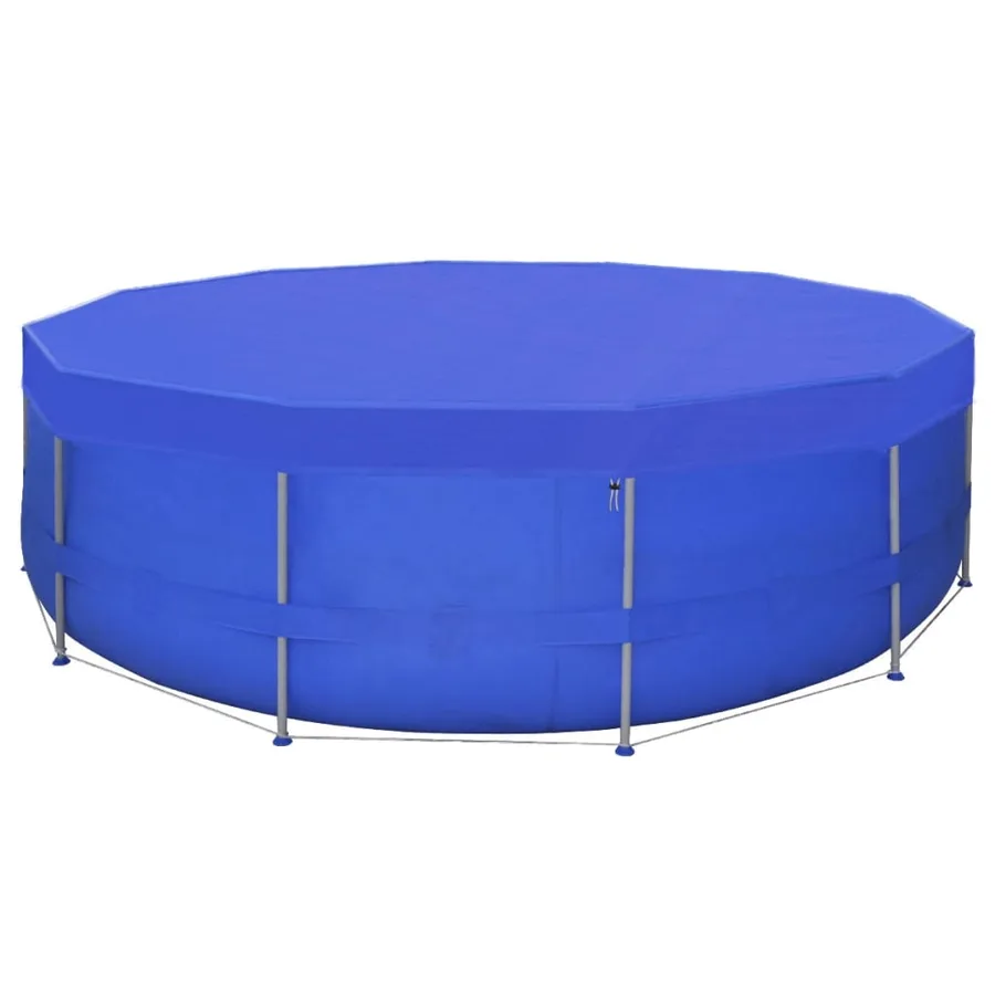 Couverture de piscine PE Ronde 540 cm 90 g/m² - 3