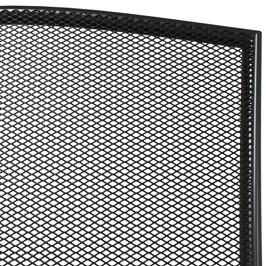 Ensemble à manger de jardin 3 pcs anthracite acier - 6