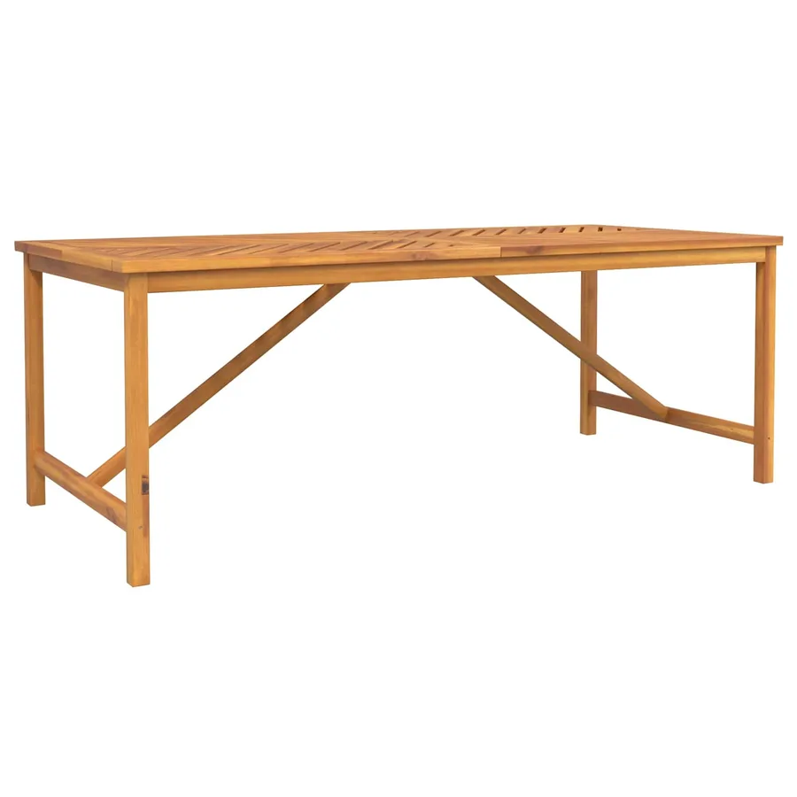 Ensemble de salle à manger pour jardin 9 pc Marron - 6