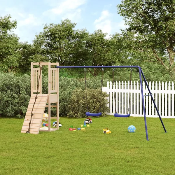 Aire de jeux d'extérieur bois de pin massif