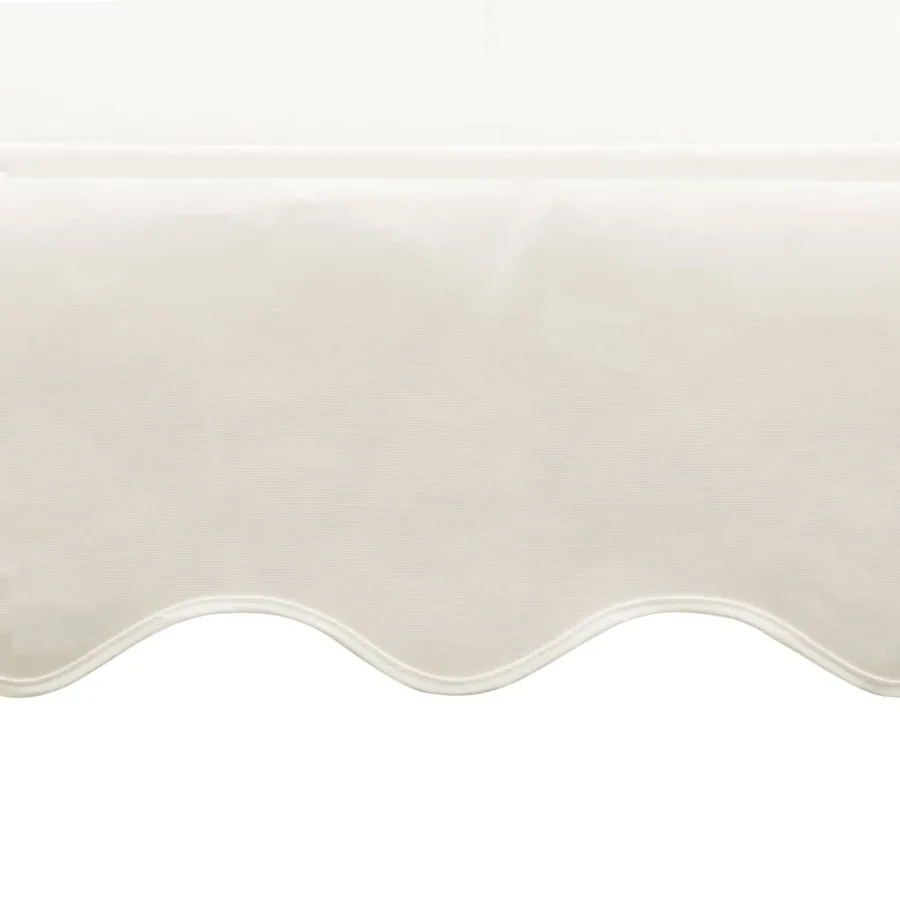 Auvent sur pied 4x3 m Crème - 7