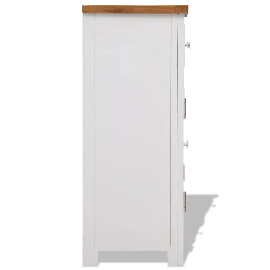 Buffet 90x33,5x83 cm Bois de chêne massif - 4