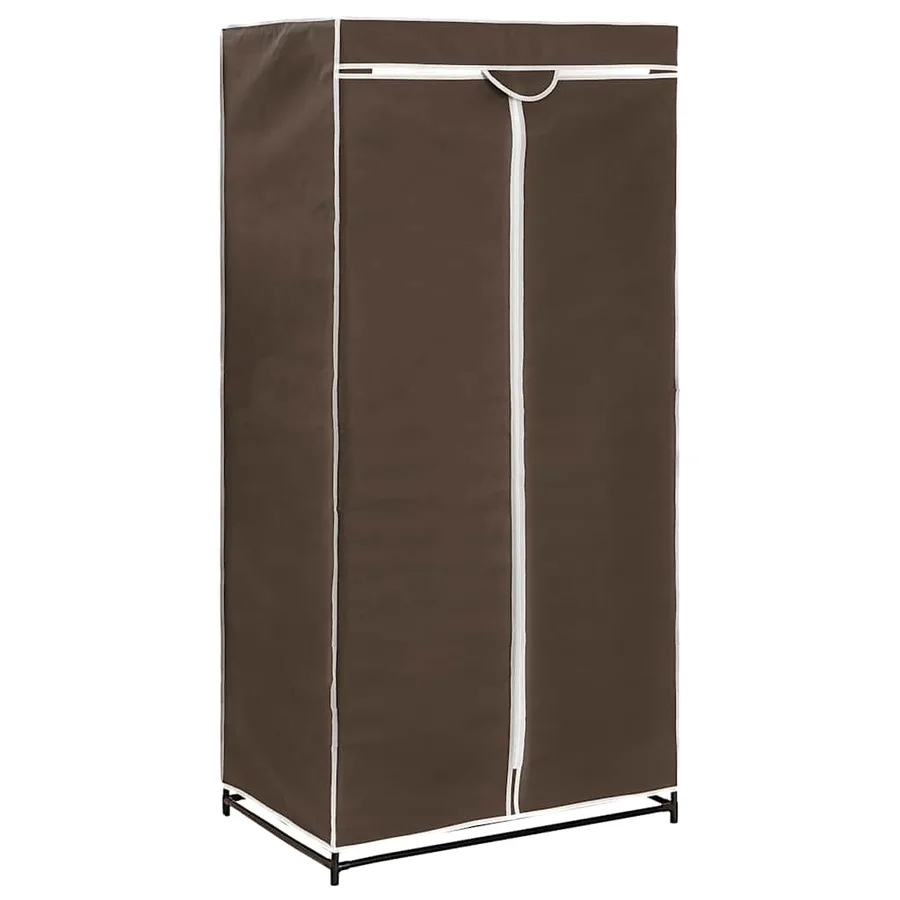 2 pcs Garde-robes Marron 75x50x160 cm - 3