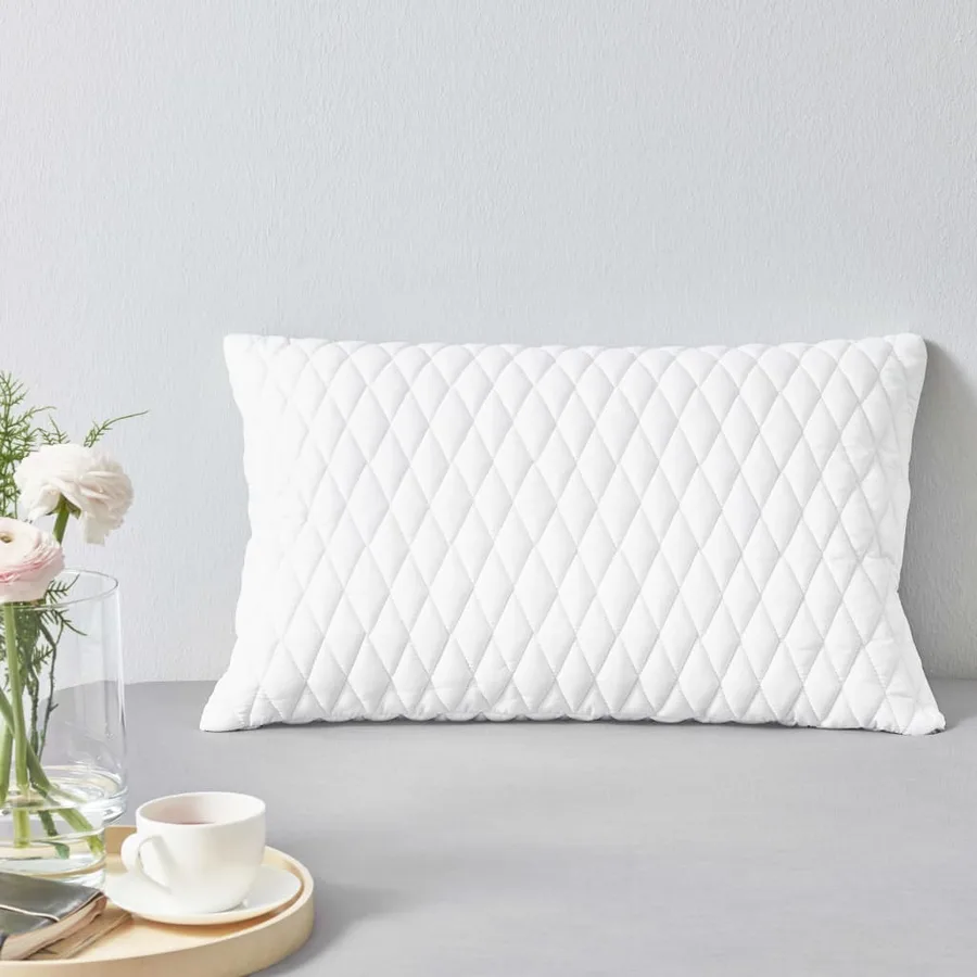Oreillers lot de 2 60x40x14 cm Mousse à mémoire de forme - 3