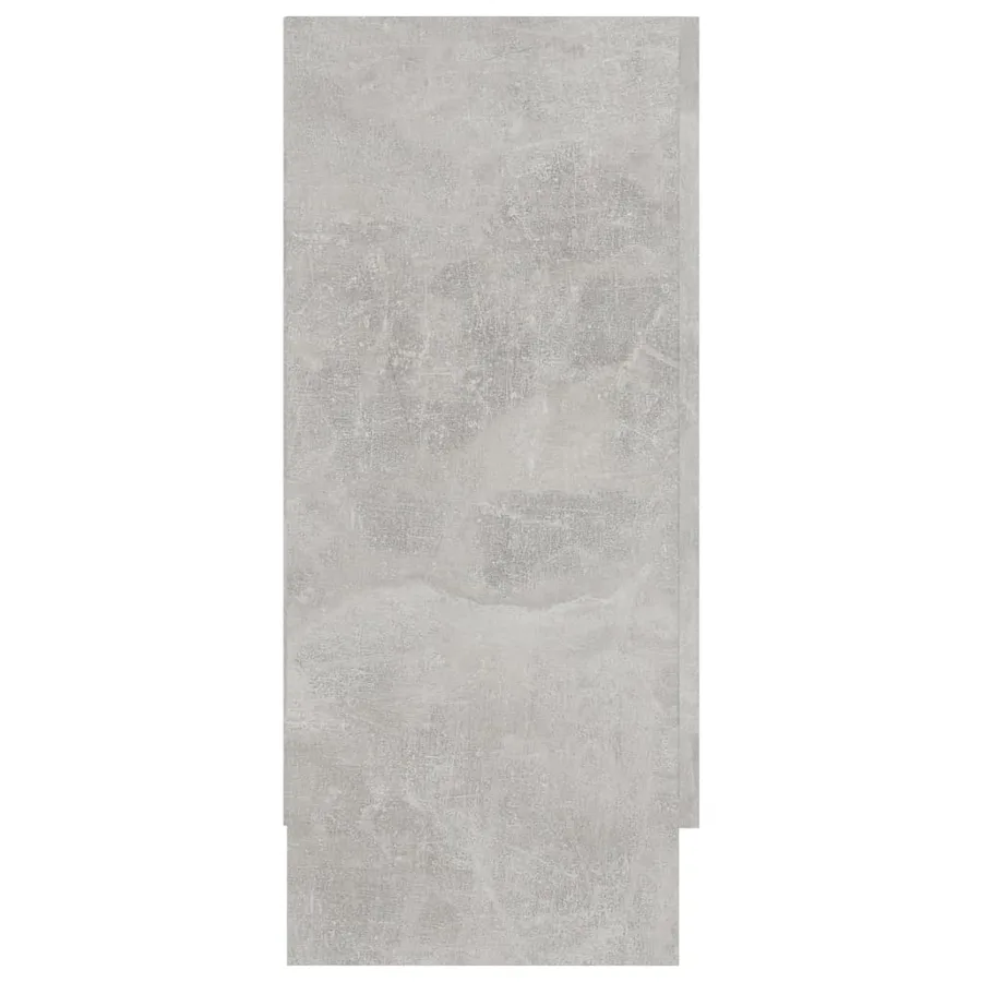 Buffet Gris béton 120x30,5x70 cm Bois d'ingénierie - 7
