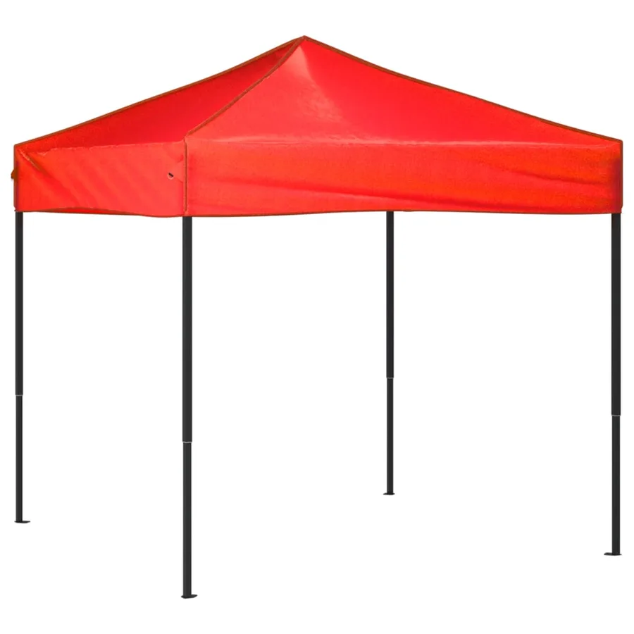 Tente de réception pliable Rouge 2x2 m - 2