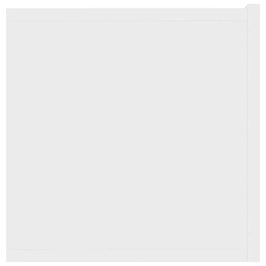 Meuble TV Blanc 120x30x30 cm Bois d’ingénierie - 7