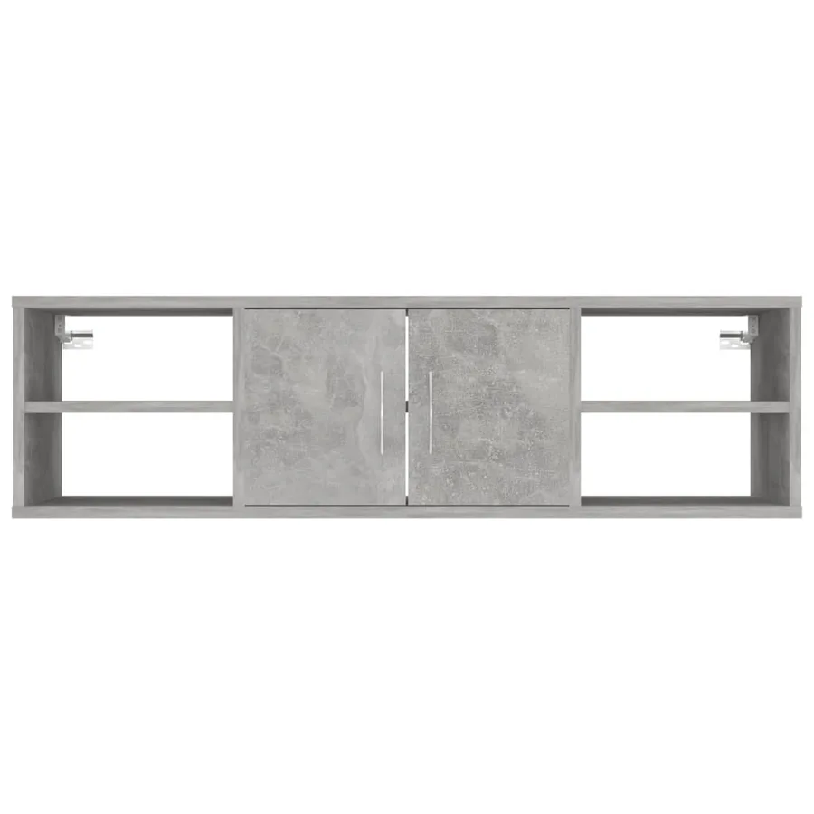 Étagère murale Gris béton 102x30x29 cm Bois d’ingénierie - 5