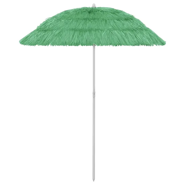 Parasol de plage Hawaii vert 180 cm