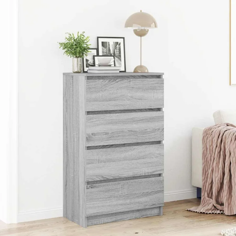 Buffet Sonoma gris 60x35x98,5 cm Bois d'ingénierie