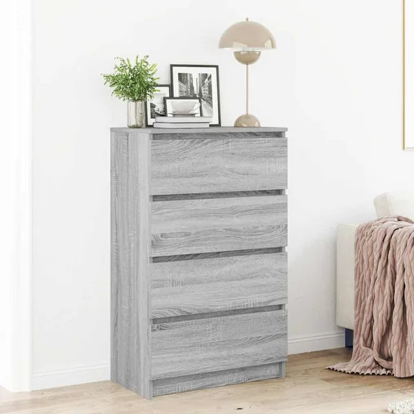 Buffet Sonoma gris 60x35x98,5 cm Bois d'ingénierie