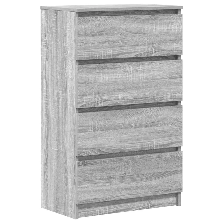 Buffet Sonoma gris 60x35x98,5 cm Bois d'ingénierie - 2