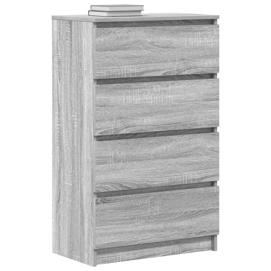 Buffet Sonoma gris 60x35x98,5 cm Bois d'ingénierie - 4