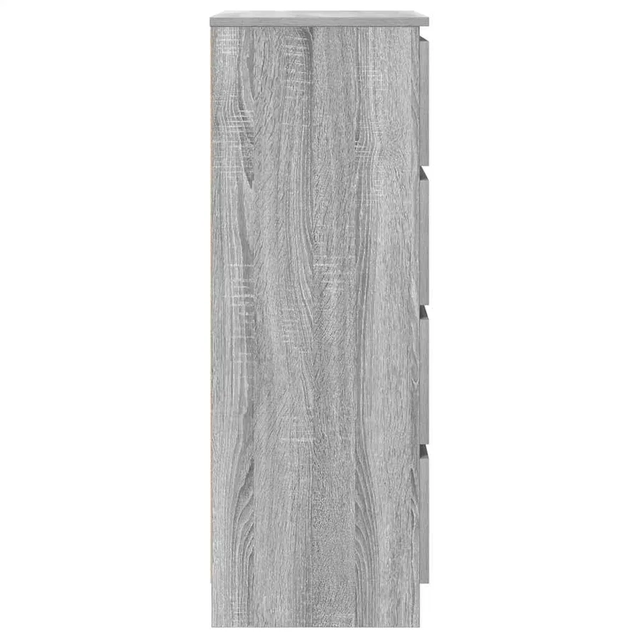 Buffet Sonoma gris 60x35x98,5 cm Bois d'ingénierie - 7