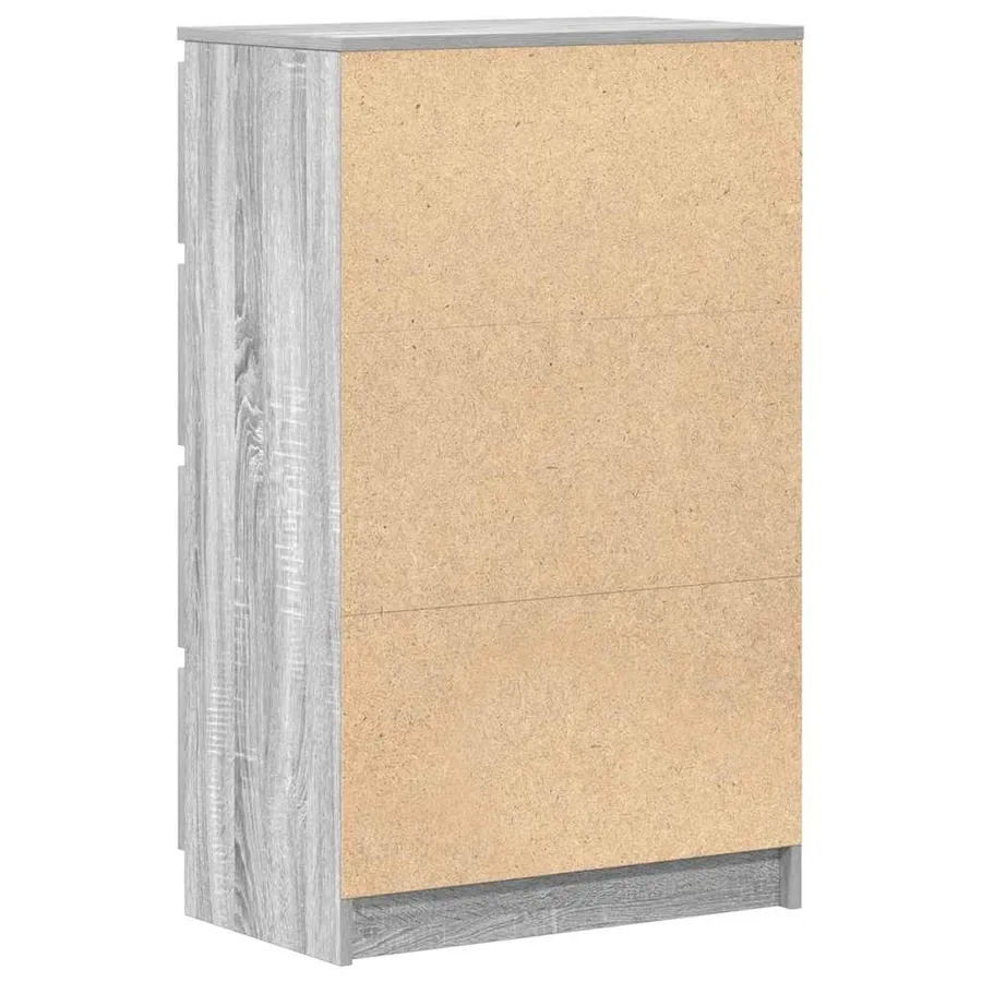 Buffet Sonoma gris 60x35x98,5 cm Bois d'ingénierie - 8