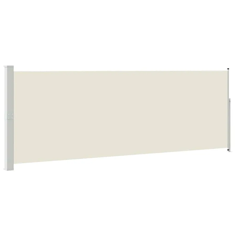 Auvent latéral rétractable 160 x 500 cm Crème - 2