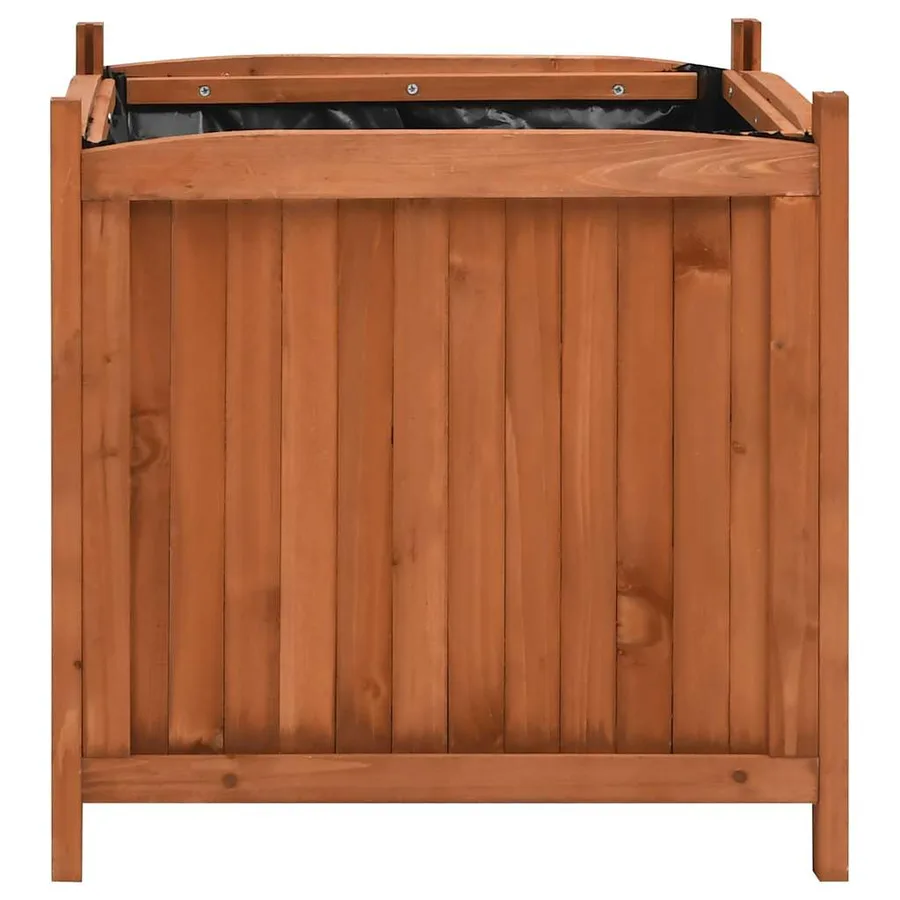 Jardinières surélevées 2 pcs 50x50x50 cm Bois de sapin - 2