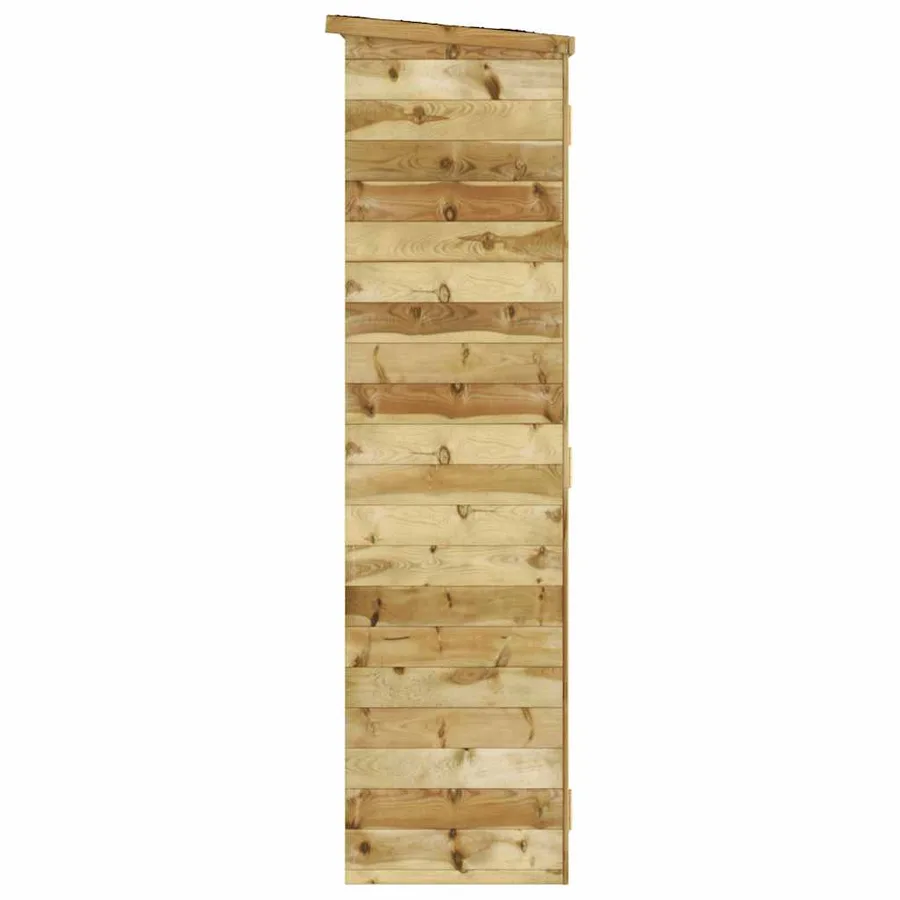 Abri à outils de jardin 163x50x171 cm Bois de pin solide - 4