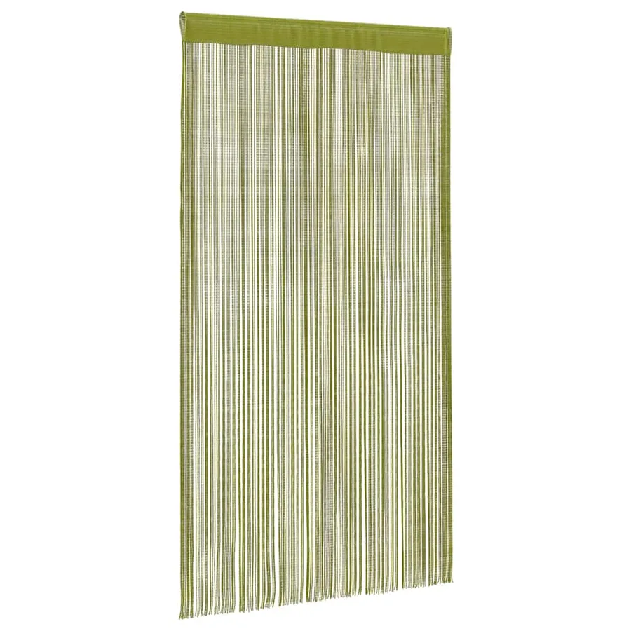 Rideau en fils 2 pcs 140 x 250 cm Vert - 3