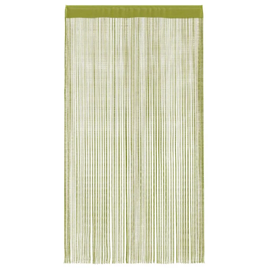 Rideau en fils 2 pcs 140 x 250 cm Vert - 4