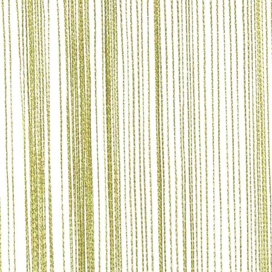 Rideau en fils 2 pcs 140 x 250 cm Vert - 8