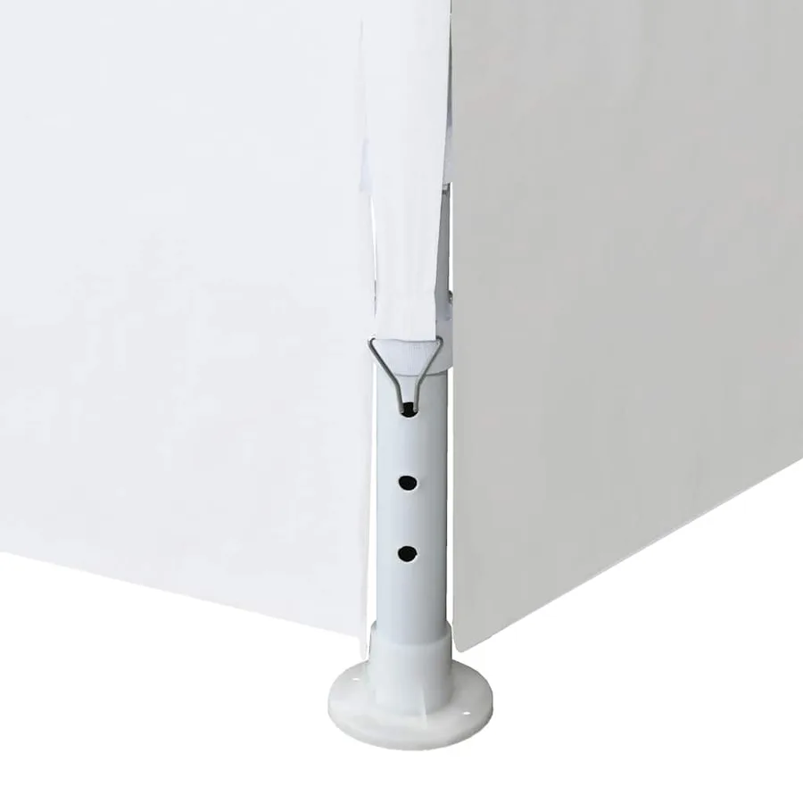Tente de réception 3x4 m Blanc - 8