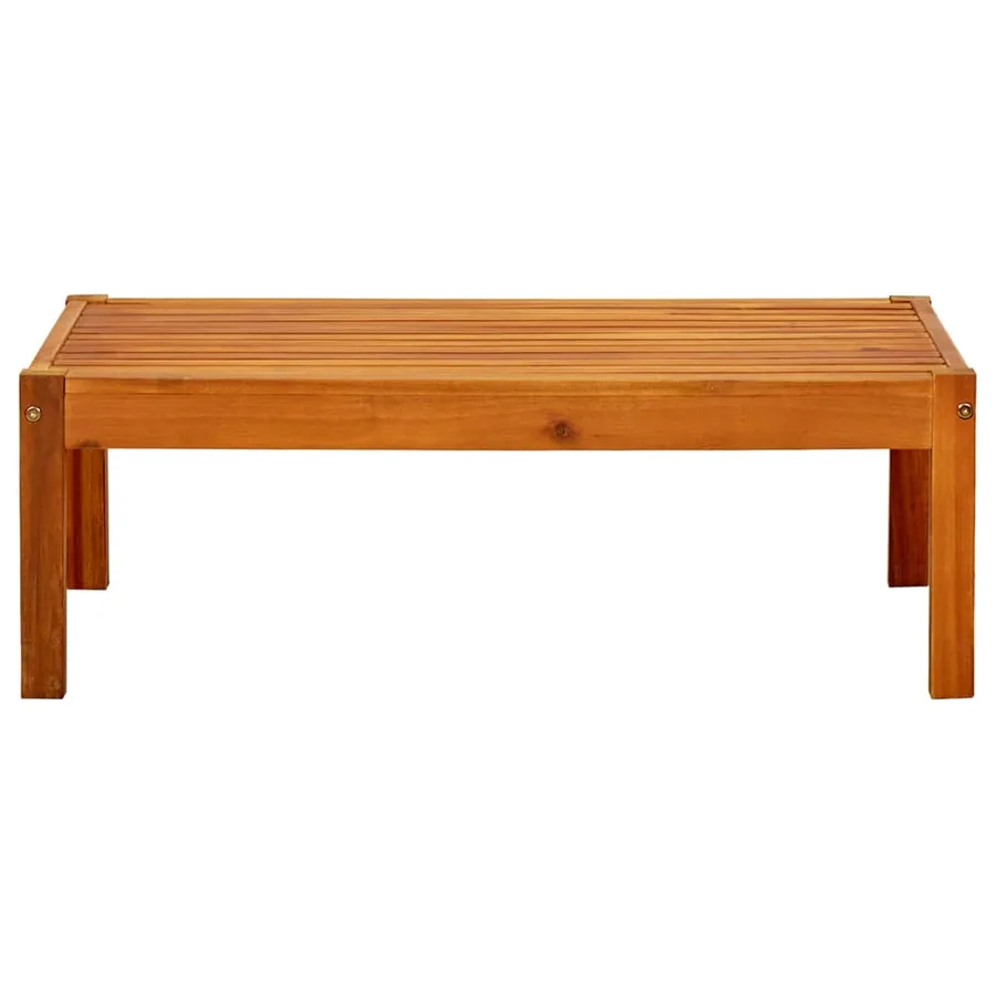Table de jardin 85x57x29 cm Bois d'acacia massif - 2