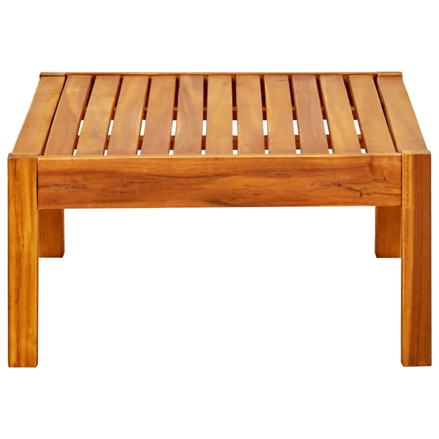 Table de jardin 85x57x29 cm Bois d'acacia massif - 3