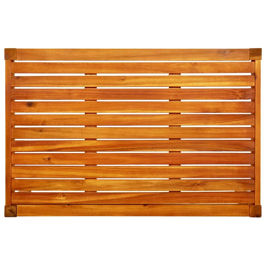 Table de jardin 85x57x29 cm Bois d'acacia massif - 5