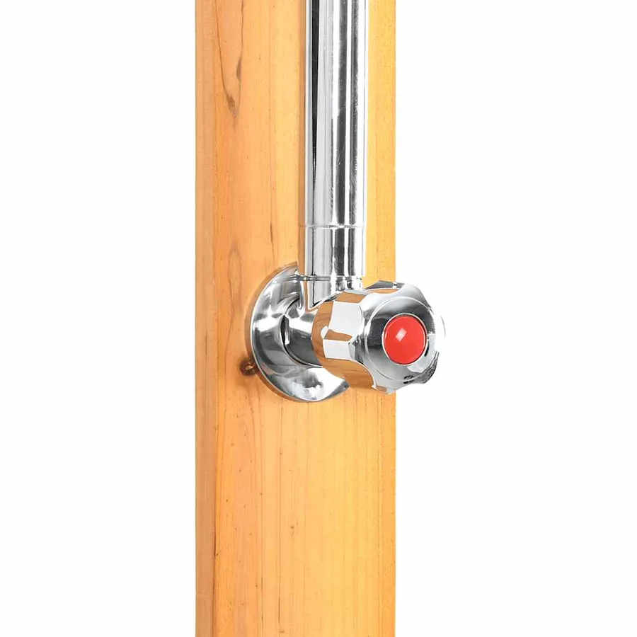 Douche de jardin en bois - 8