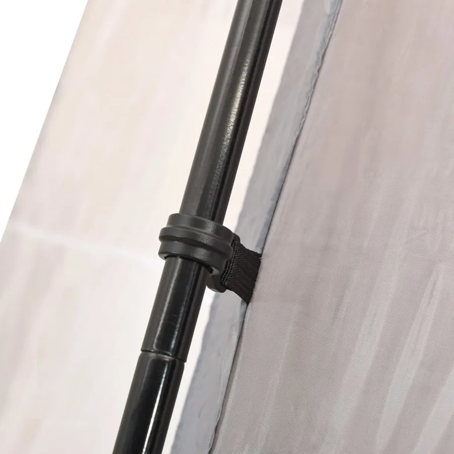 Tente de piscine Tissu 590x520x250 cm Gris - 5