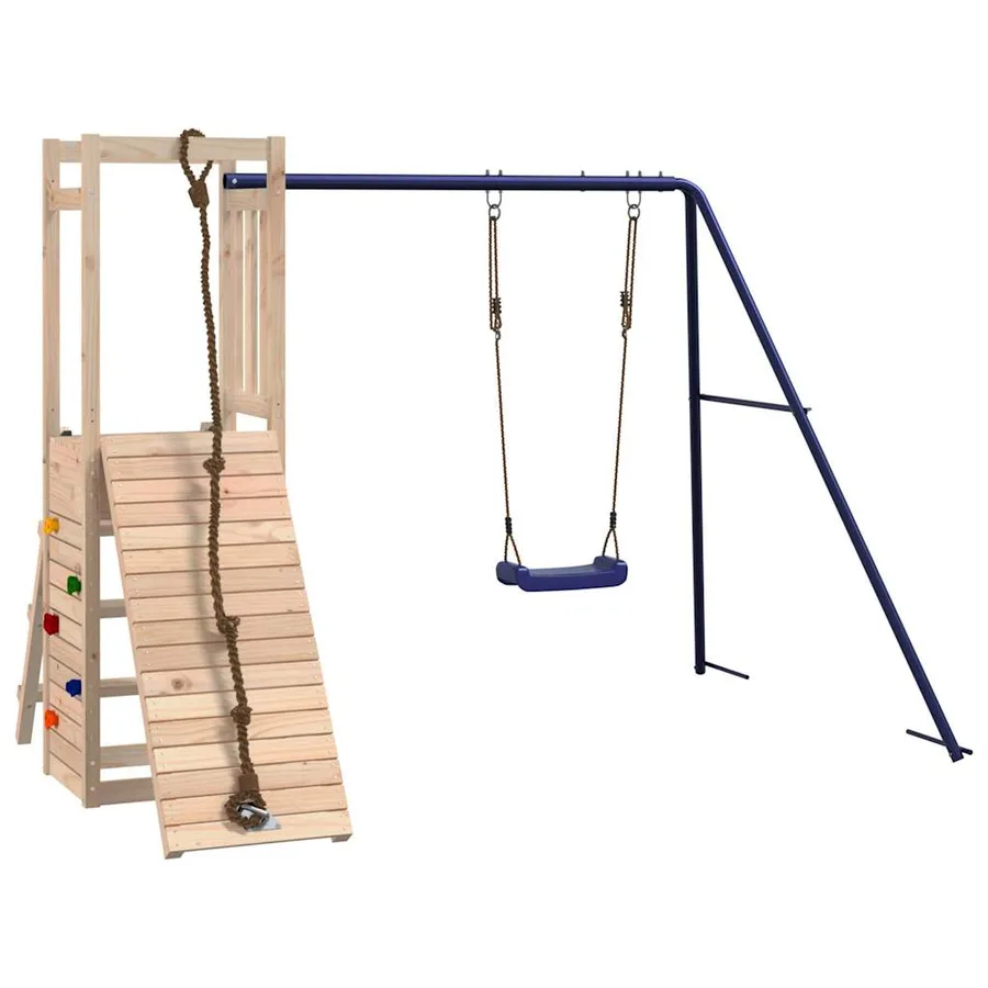 Aire de jeux d'extérieur bois de pin massif - 2