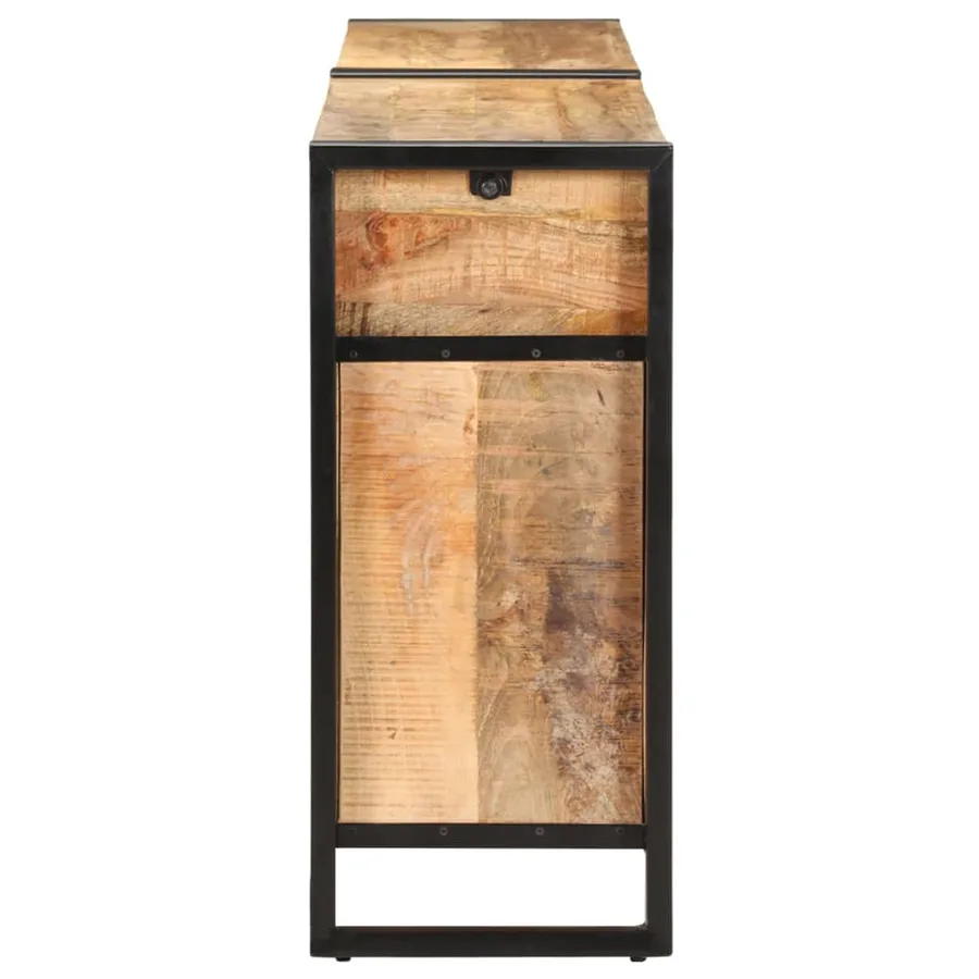 Buffet 172x35x80 cm Bois de manguier massif - 3