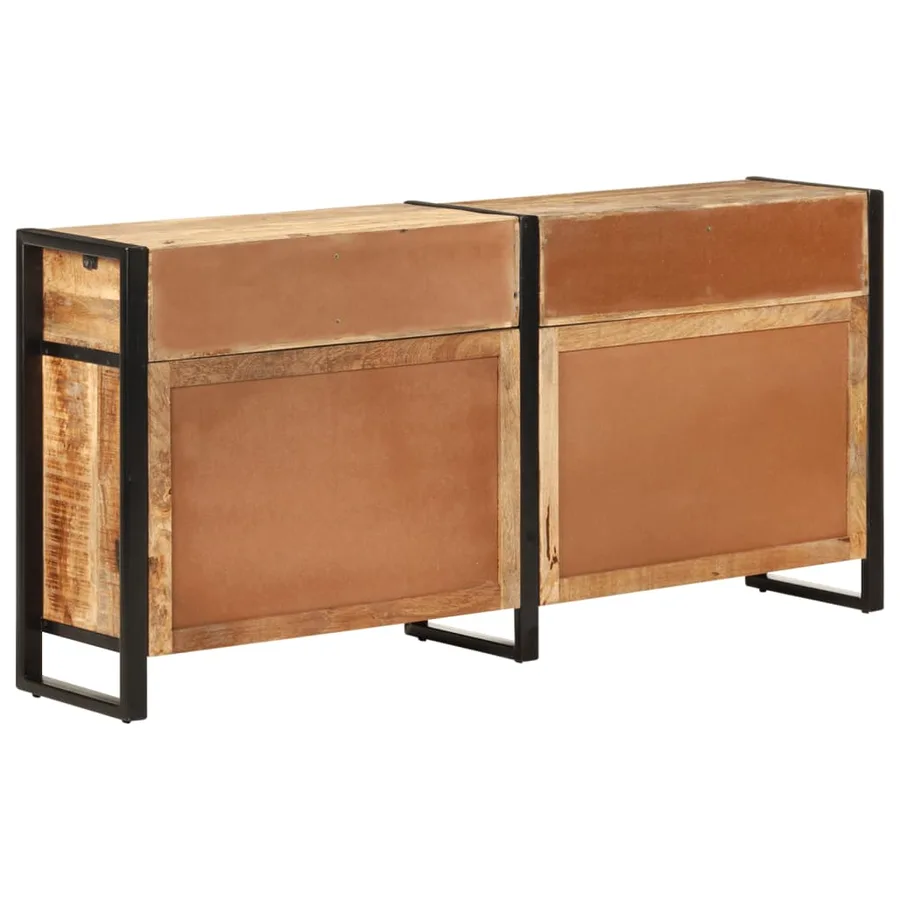 Buffet 172x35x80 cm Bois de manguier massif - 4