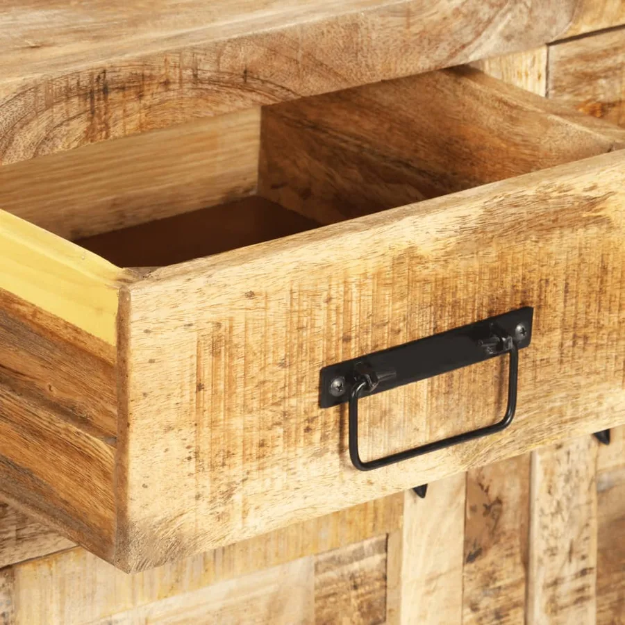 Buffet 172x35x80 cm Bois de manguier massif - 5
