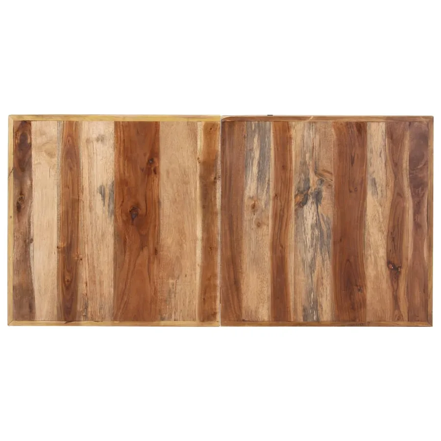 Table de salle à manger 140x70x75 cm Bois avec finition miel - 4