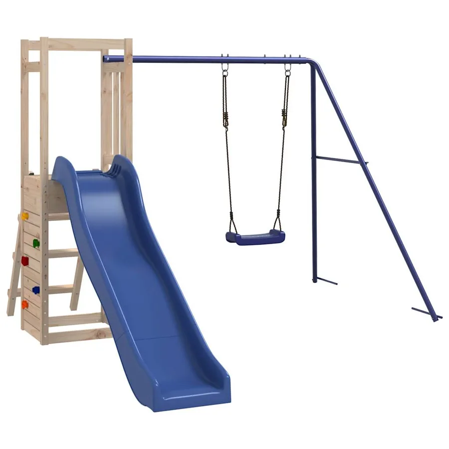 Aire de jeux d'extérieur bois de pin massif - 2