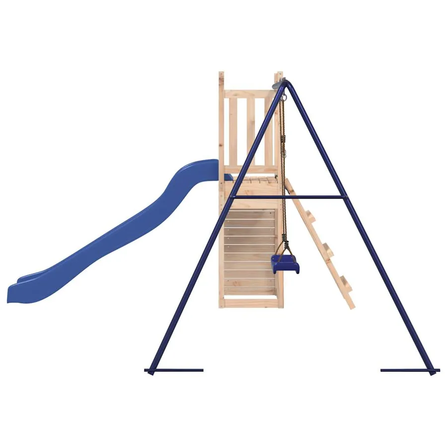 Aire de jeux d'extérieur bois de pin massif - 5