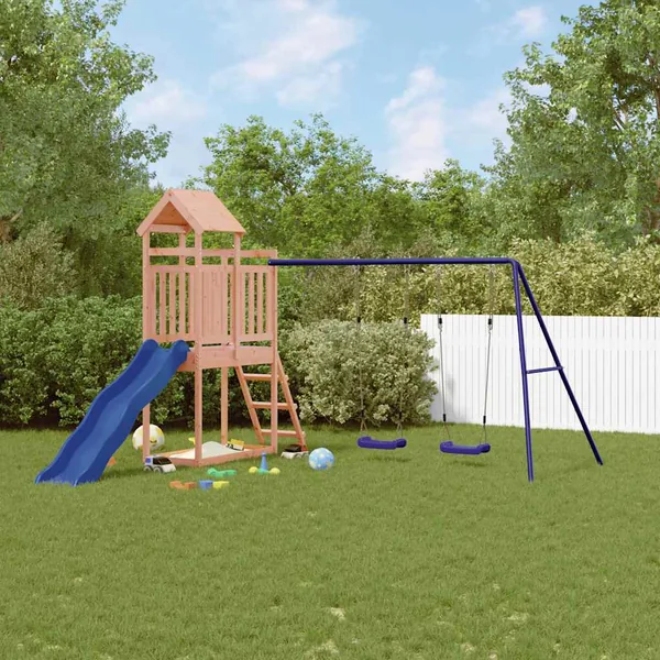 Aire de jeux d'extérieur bois massif de douglas