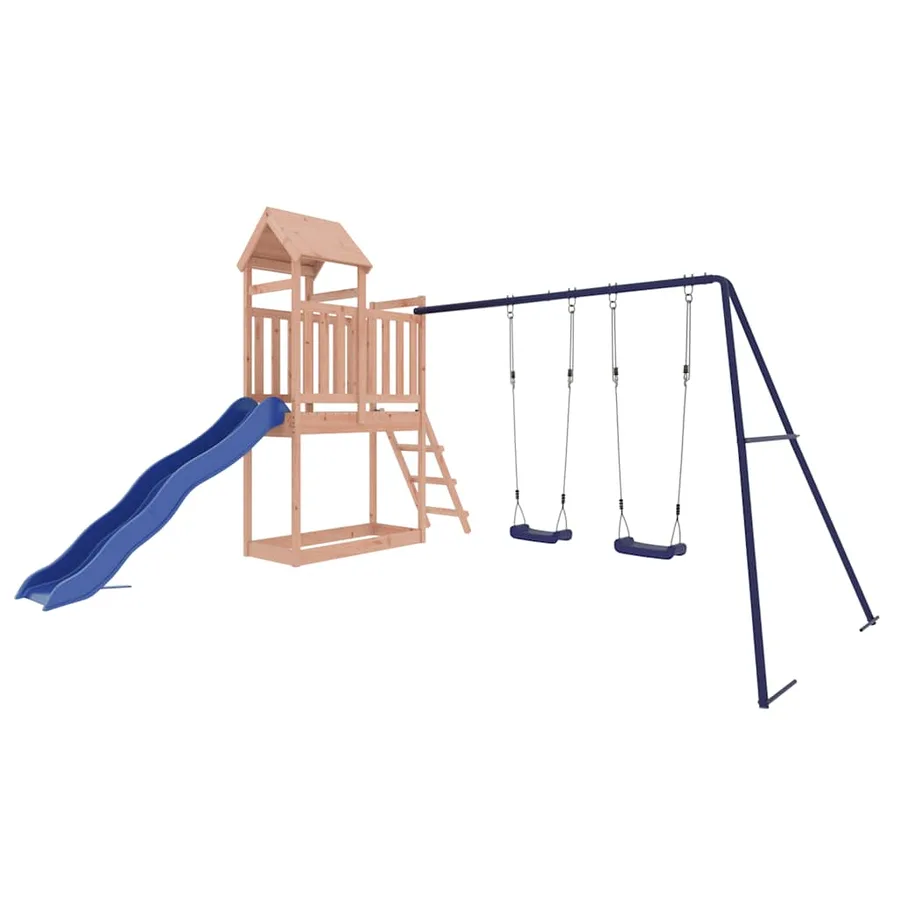 Aire de jeux d'extérieur bois massif de douglas - 2
