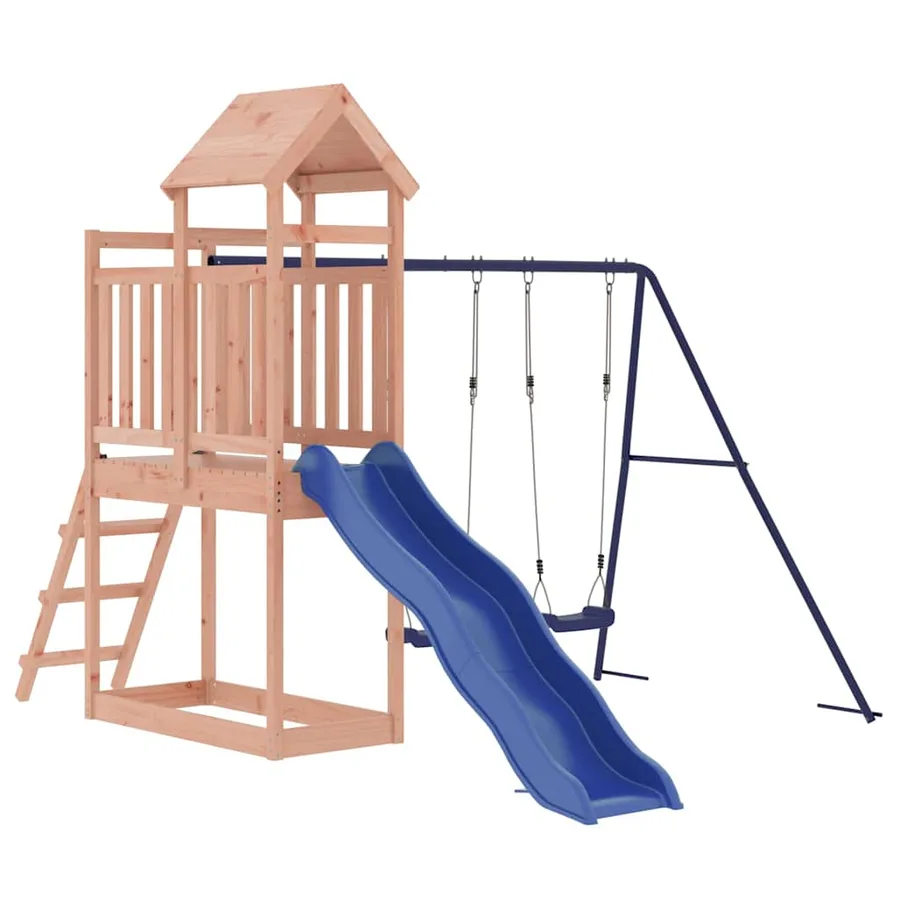 Aire de jeux d'extérieur bois massif de douglas - 3